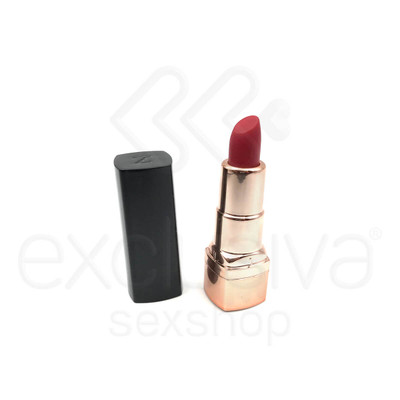 Foto 3 do produto Mini Vibrador em Forma de Batom Recarregável com 10 Modos de Vibração - Lipstick Vibratory Egg | 7,5 x 2,2 cm