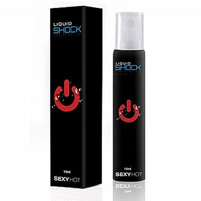 Foto 1 do produto Spray Vibrador Líquido - Liquid Shock - 15 ml