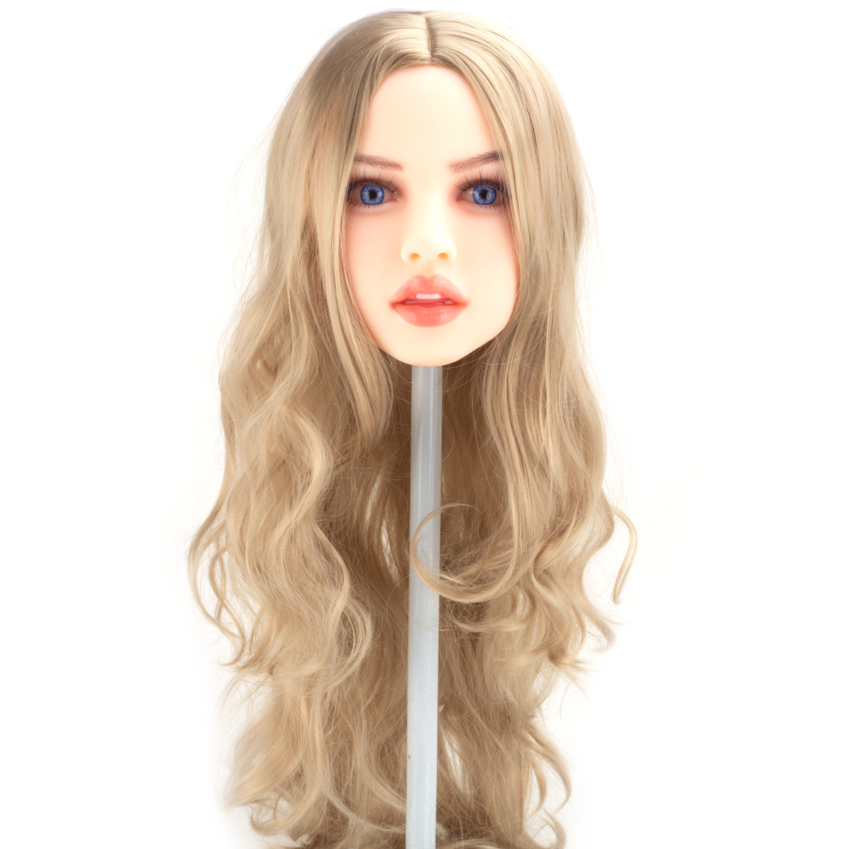 Liz - Boneca Realística em TPE com Cabelo Longo Loiro, Olhos Azuis, Seios Fartos, Vértebras em Aço e Demais Acessórios - 41,7 kg e 1,53 Metros de Altura - 13