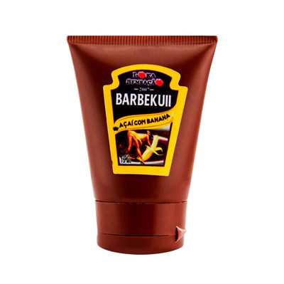 Gel Lubrificante e Dessensibilizante para Sexo Anal no Aroma de Açaí com Banana - Loka Sensação Barbekuii - 15ml