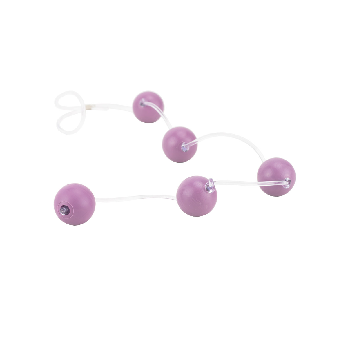 Colar Tailandês com 5 Esferas e Cordão de Silicone no Tamanho P - Sexy Fantasy | Disponível em 3 Cores - 3