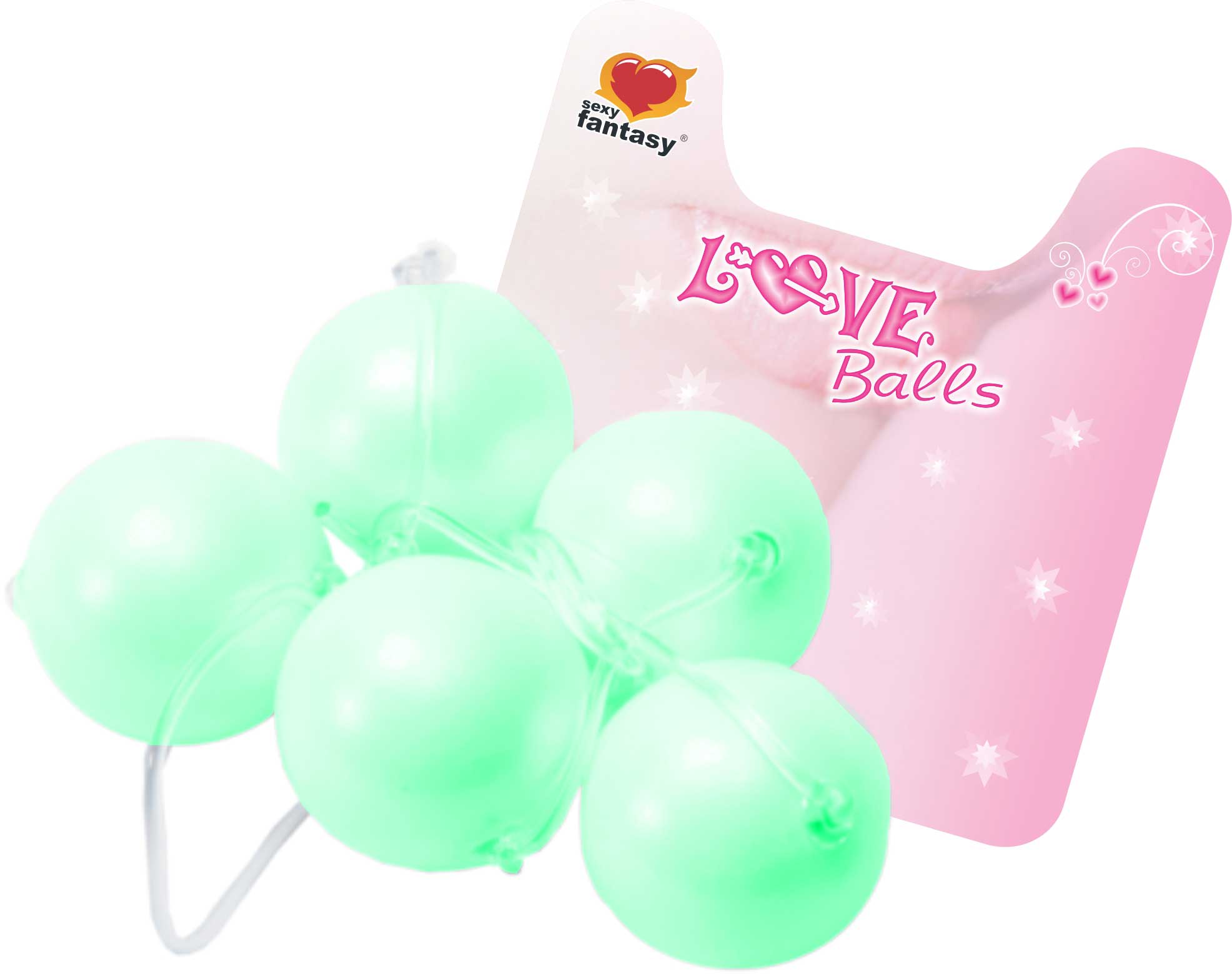 Colar Tailandês com 5 Esferas e Cordão de Silicone no Tamanho P - Sexy Fantasy | Disponível em 3 Cores - 2