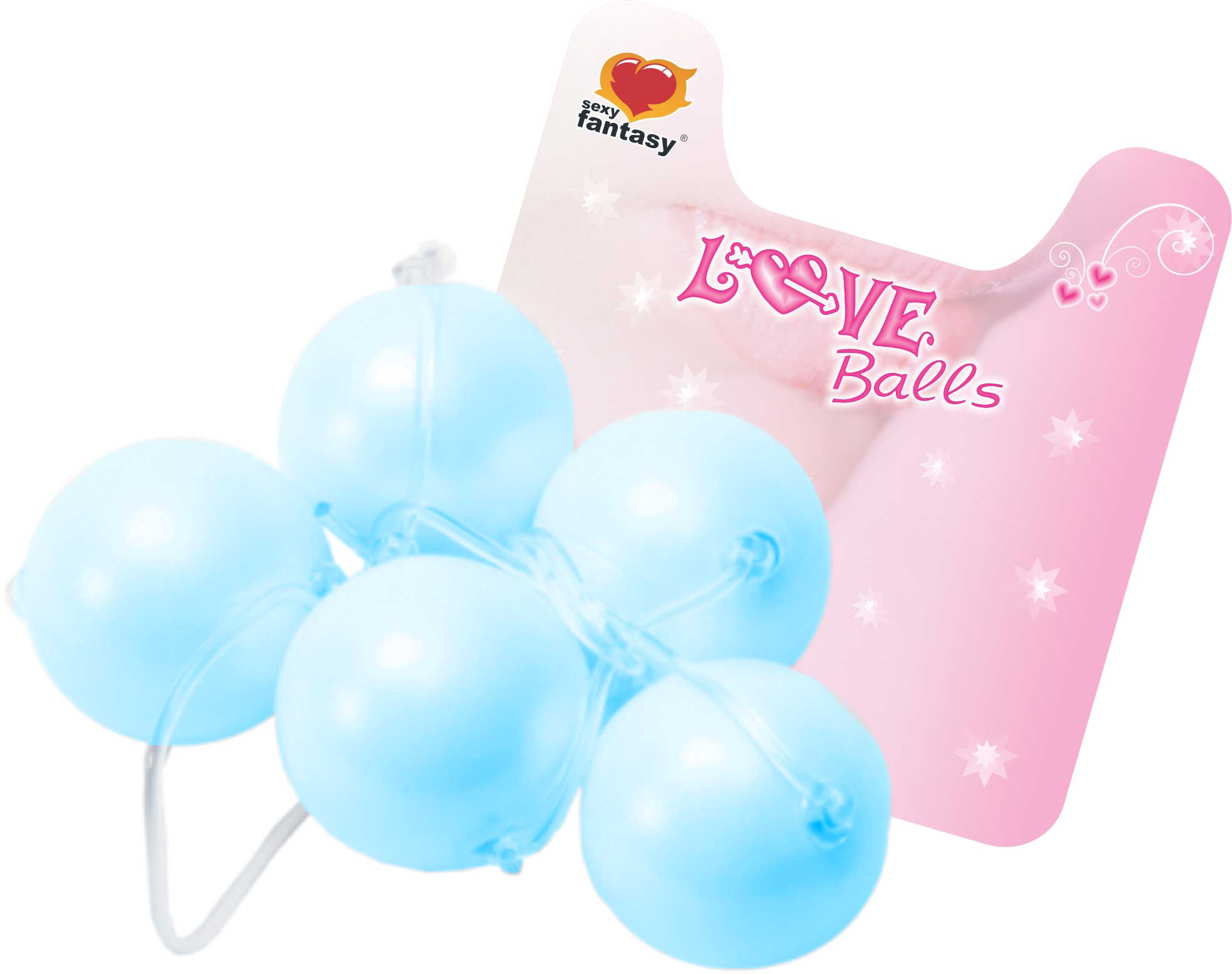 Colar Tailandês com 5 Esferas e Cordão de Silicone no Tamanho P - Sexy Fantasy | Disponível em 3 Cores - 3