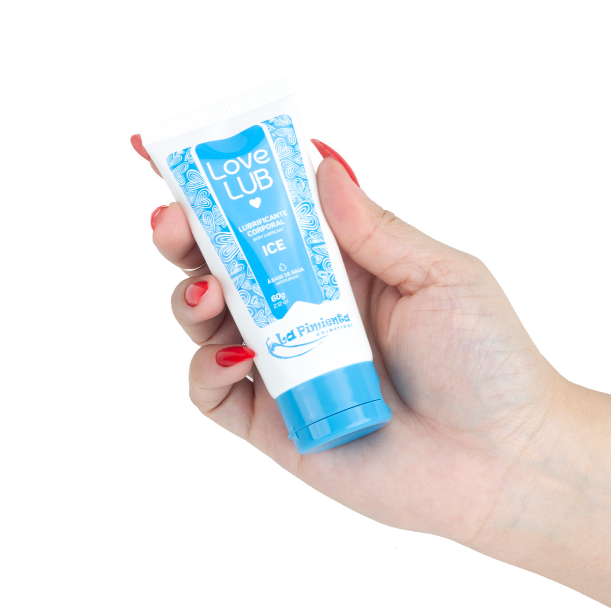 Gel Lubrificante Íntimo a Base de Água com Efeito que Esfria - La Pimienta Love Lub Ice | 60g - 3