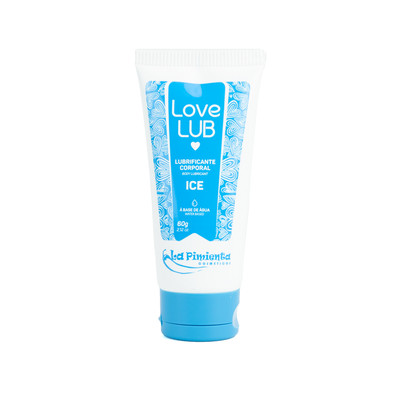 Gel Lubrificante Íntimo a Base de Água com Efeito que Esfria - La Pimienta Love Lub Ice | 60g