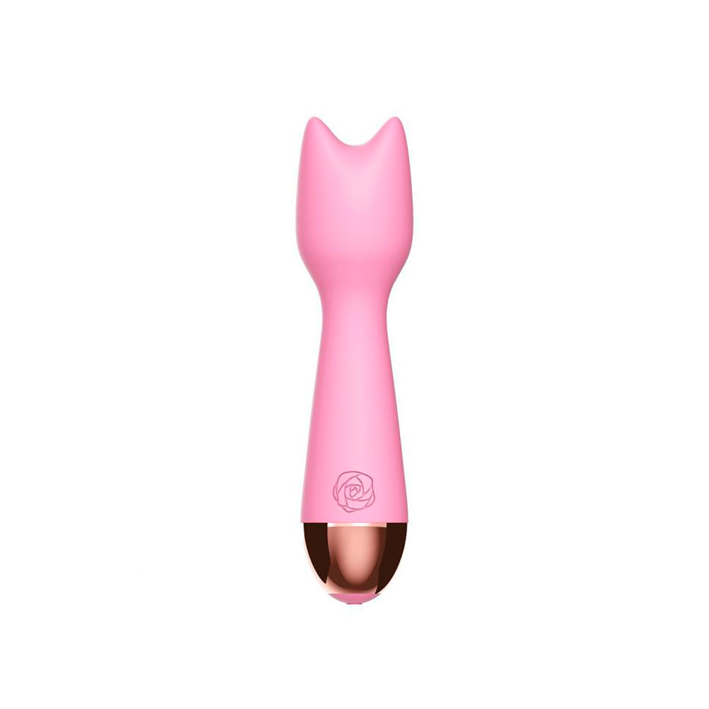 Mini Vibrador Recarregável em Forma de Gatinho com 10 Modos de Vibração - 13 x 3,3 cm | Love Magic Kitty Bunny | Disponível em 4 Cores - 6