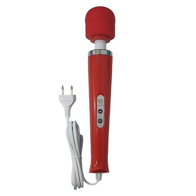 Foto 3 do produto Massageador Elétrico em Soft Touch com 10 Níveis de Vibração - Love Magic Wand | 32 x 5,6 cm | Disponível em 5 Cores