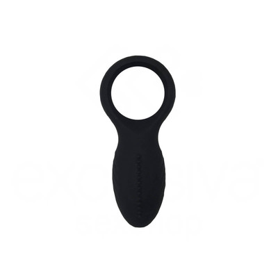 Foto 2 do produto Love Moment Rock Man - Anel Peniano em Silicone com Vibração Única e Texturas Massageadoras - 8,1 x 3,5 cm