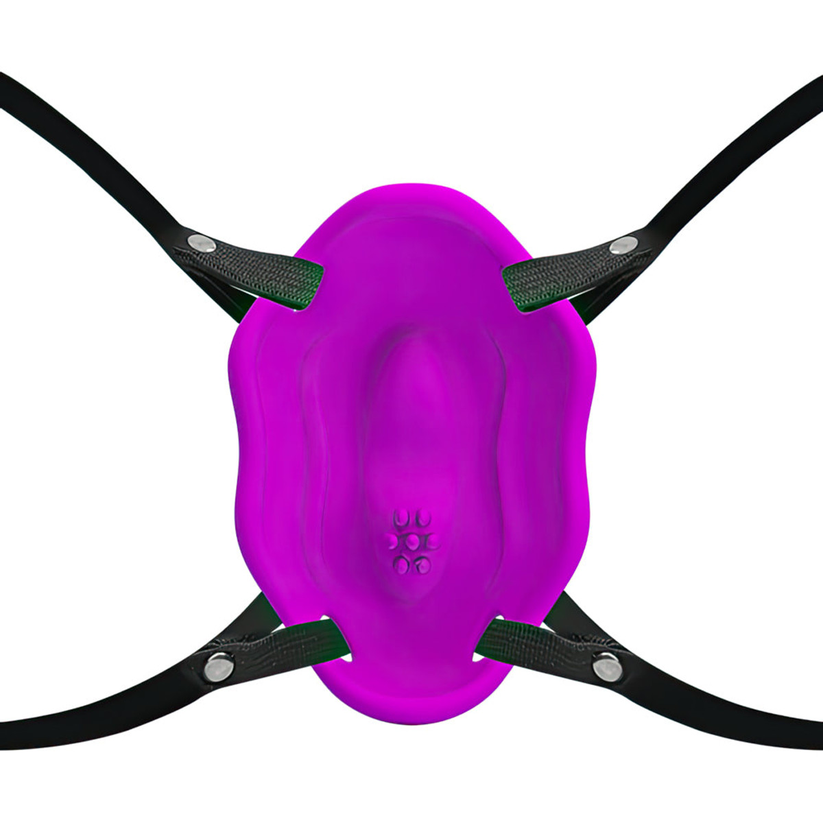 Estimulador de Clitóris e Cápsula Vibratória com 10 Modos de Vibração e Cinta Elástica Ajustável - LyBaile Love Rider | 10 x 7 cm - 4