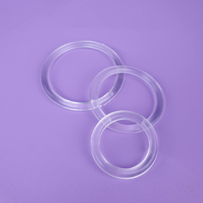 Foto 1 do produto Conjunto de Anel Prolongador de Ereção em TPE Transparente - Love Ring | Tamanho P, M e G