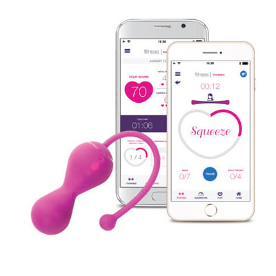 Foto 3 do produto Lovelife Krush - Peso para Pompoar Recarregável com Vibro via Bluetooth e Sensor para Medir Força