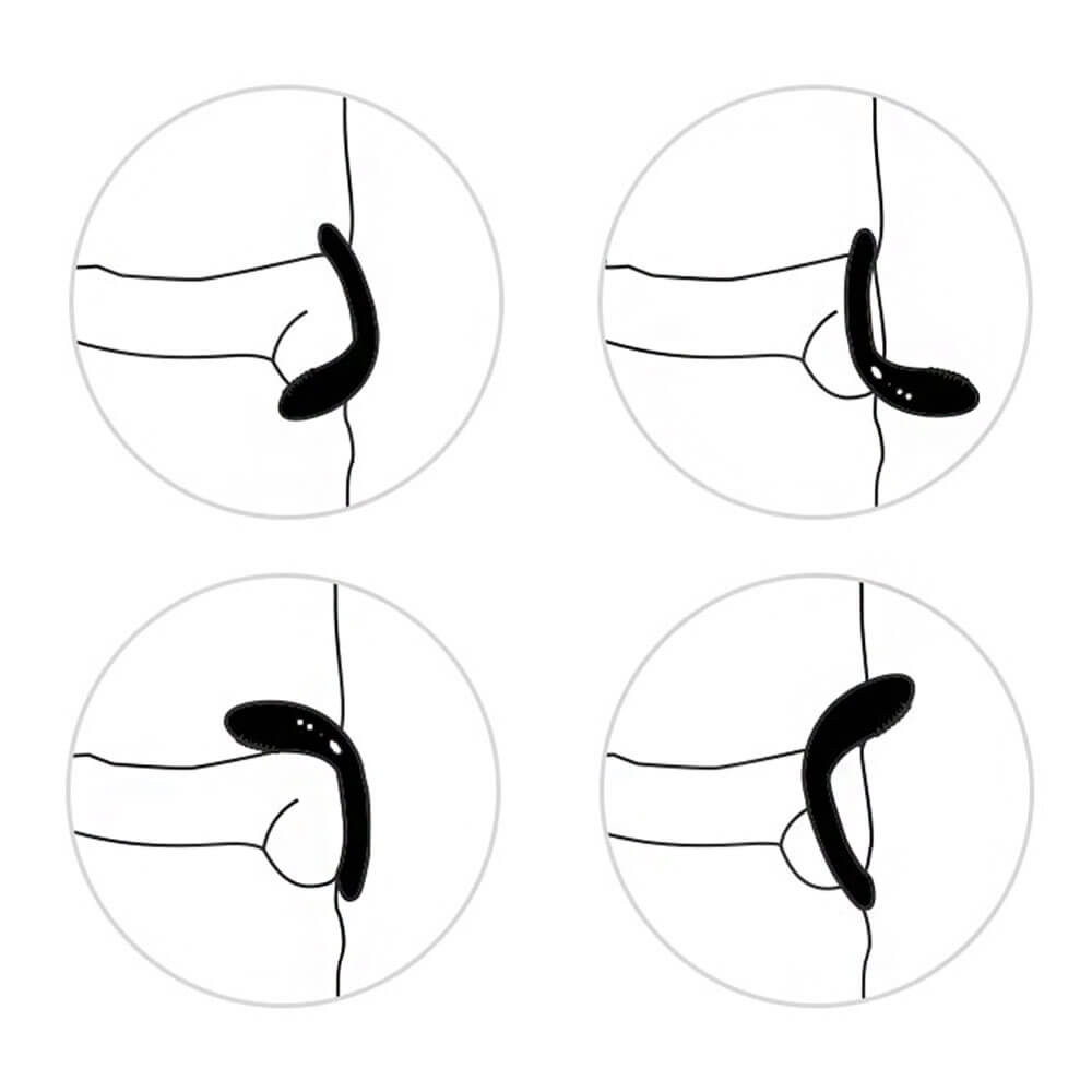 Lovense Diamo - Anel Peniano Recarregável em Silicone com Estimulador Clitoriano, 7 Modos de Vibração e Aplicativo - 6