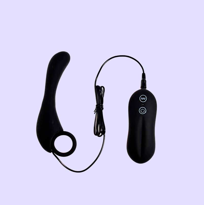 Estimulador de Próstata em Silicone com 10 Modos de Vibração e Controle Remoto - Lover | 10 x 2,4 cm | Disponível em 3 Cores - 6