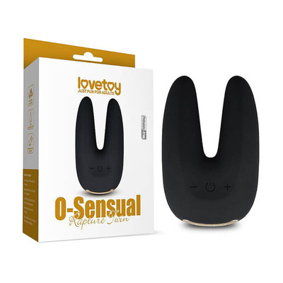 Foto 7 do produto Estimulador e Massageador de Clitóris em Silicone com 10 Modos de Vibração Recarregável via USB - Lovetoy 0-Sensual Rapture Turn | 4,7 x 2,3 cm