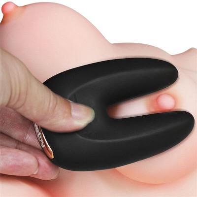 Foto 5 do produto Estimulador e Massageador de Clitóris em Silicone com 10 Modos de Vibração Recarregável via USB - Lovetoy 0-Sensual Rapture Turn | 4,7 x 2,3 cm