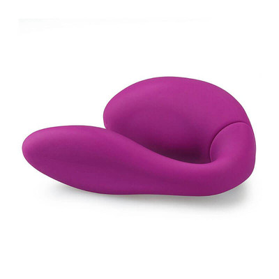 Foto 3 do produto Vibrador de Casal em Silicone Aveludado com 11 Modos de Vibração e Controle Remoto Sem Fio - Lovetoy 0-Sensual Double Rush | 7 x 2,8 cm
