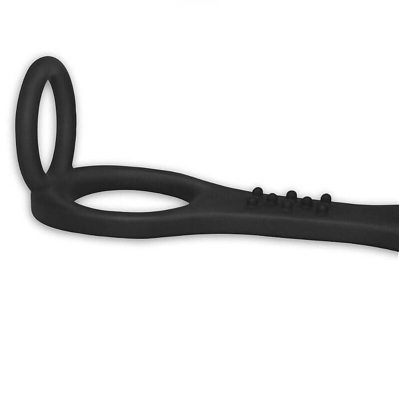 Lovetoy Ass-Rasca Vibrating Plug - Estimulador de Próstata com Anel Duplo e 10 Modos de Vibração - 4