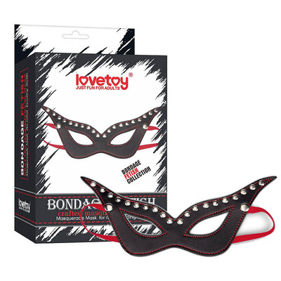 Lovetoy Bondage Fetish Collection - Máscara em Couro Sintético