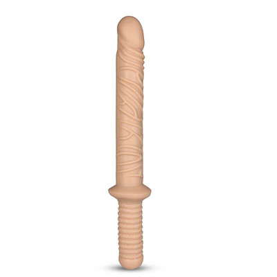 Foto 2 do produto Lovetoy Damocles Sword - Prótese Espada com Glande Definida, Veias Salientes e Cabo - 27 x 4,9 cm