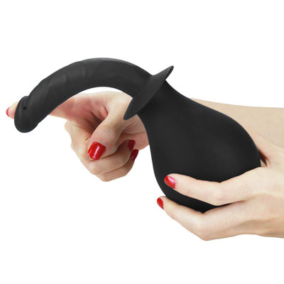 Foto 3 do produto Ducha Íntima com Bico em Formato de Pênis em Silicone - Lovetoy Bondage Fetiche Deluxe Douche | 14,5 x 2,2 cm