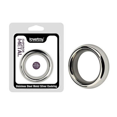 Foto 1 do produto Lovetoy Emperor Metal 1.75'' - Anel Peniano em Aço Inoxidável - 6,4 cm
