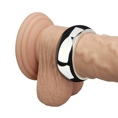 Foto 2 do produto Lovetoy Emperor Metal 2'' - Anel Peniano em Aço Inoxidável - 6,8 cm