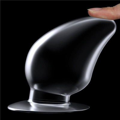 Foto 4 do produto Lovetoy Flawless Clear 4.5" - Plug Anal Transparente em TPE Atóxico - 10 x 6 cm