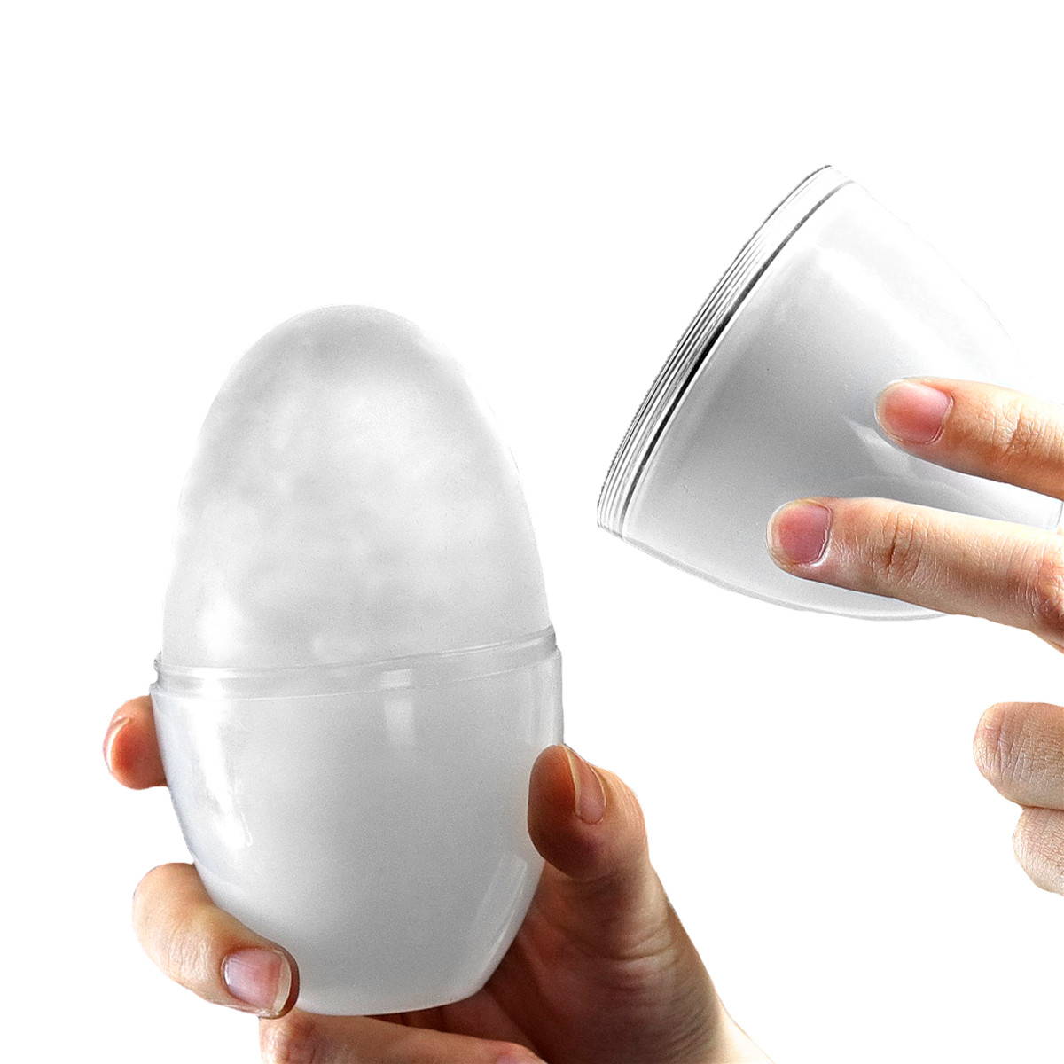 Masturbador em Formato de Ovo com Textura Interna - Lovetoy Giant Egg Grind Ripples Edition - 3