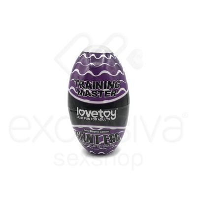 Foto 1 do produto Lovetoy Giant Egg Grind Ripples Edition - Masturbador Masculino em Forma de Ovo com Textura Interna