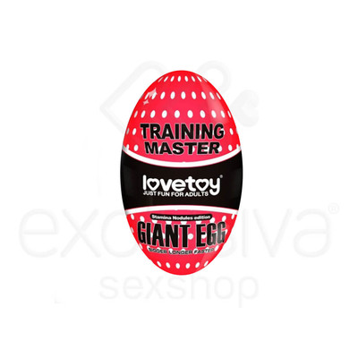 Foto 1 do produto Lovetoy Giant Egg Stamina Nodules Edition - Masturbador Masculino em Forma de Ovo com Textura Interna