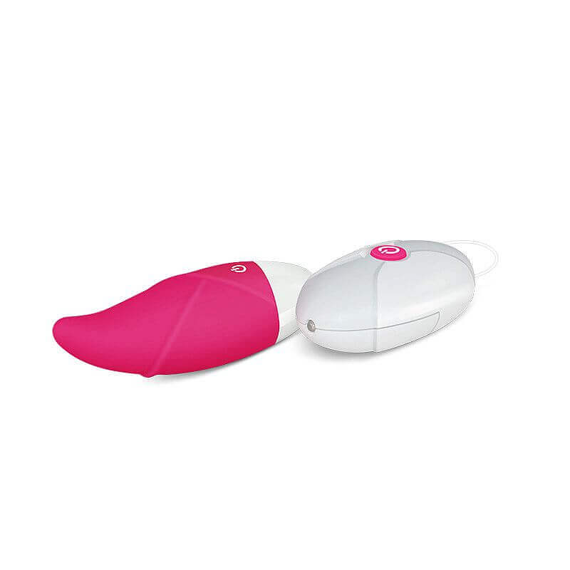 Lovetoy Ijoy Egg - Cápsula Vibratória com 10 Modos de Vibração e Controle Remoto sem Fio - 9,7 x 3,3 cm | Cor: Rosa - 2