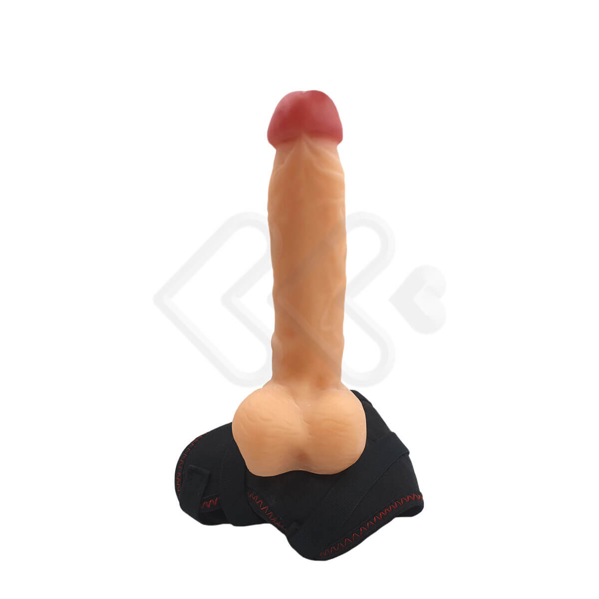 Cinta Peniana em Poliéster com Prótese Peniana Realística com Ventosa, Escroto e Glande Definida - Lovetoy Ingen Strap on Set 7.5  | 15,5 x 4 cm | Disponível em 2 Cores - 8