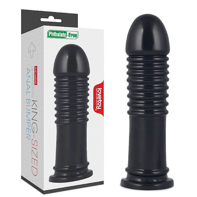 Foto 1 do produto Lovetoy Legendary King-Sized Anal Bumper 8.8" - Penetrador com Ventosa e Ondulações - 22,5 x 5,0 cm