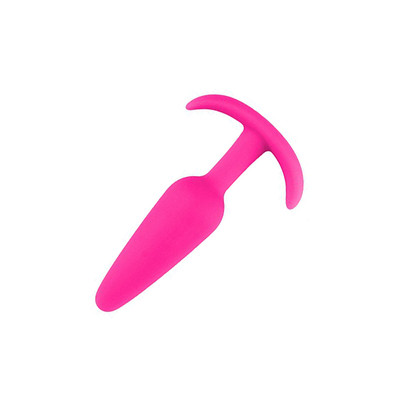 Foto 2 do produto Plug Anal ''M'' com Formato Cônico em Silicone Aveludado - Sexy Import | 7,5 x 2,1 cm | Disponível em 2 Cores