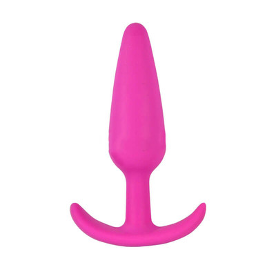 Foto 3 do produto Plug Anal ''M'' com Formato Cônico em Silicone Aveludado - Sexy Import | 7,5 x 2,1 cm | Disponível em 2 Cores