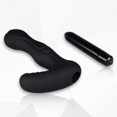 Foto 2 do produto Estimulador de Próstata e Períneo em Silicone com 10 Modos de Vibração - Lovetoy P-Motion Teaser | 10 x 3 cm