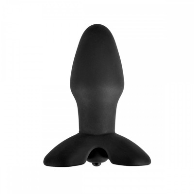 Foto 1 do produto Plug Anal no Formato Cônico e Cápsula Vibratória com 10 Velocidades - 10,3 x 3,8 cm