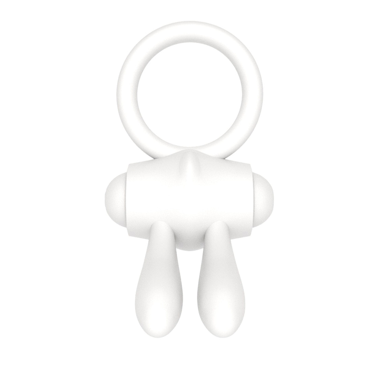 Anel Peniano com Estimulador de Clitóris em Forma de Orelha de Coelho com Vibração Única e Potente - Lovetoy Power Clit Cocking Rabbit | Disponível em 2 cores - 2