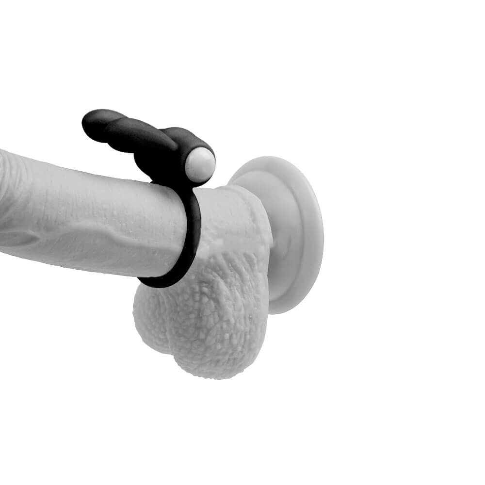 Anel Peniano com Estimulador de Clitóris em Forma de Orelha de Coelho com Vibração Única e Potente - Lovetoy Power Clit Cocking Rabbit | Disponível em 2 cores - 6