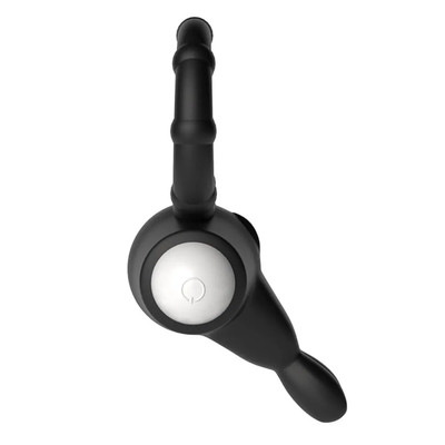 Foto 3 do produto Anel Peniano com Estimulador de Clítoris em Forma de Coelho com Vibração Única e Potente - Lovetoy Power Clit Cocking Thriller