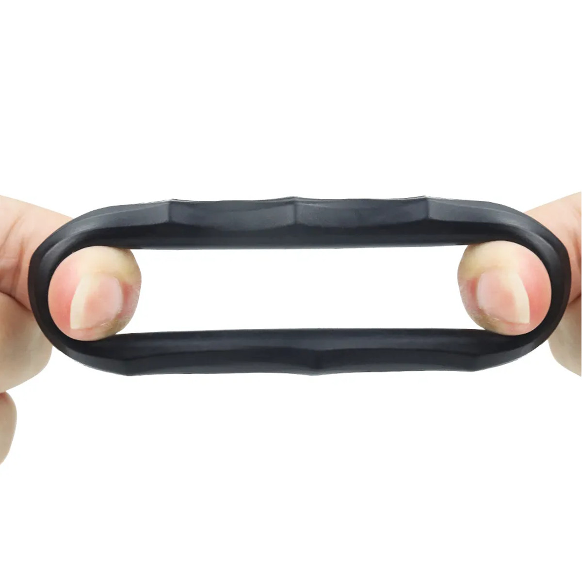 Anel Peniano em TPE com Formato Octógono - Lovetoy Power Plus | Disponível em 2 Cores - 6
