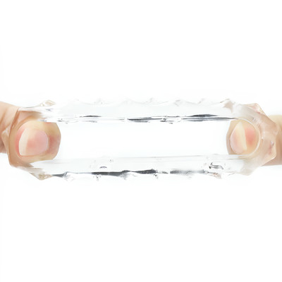 Anel Peniano de Silicone com Pontas Massageadoras - Lovetoy Power Plus | Disponível em 2 Cores