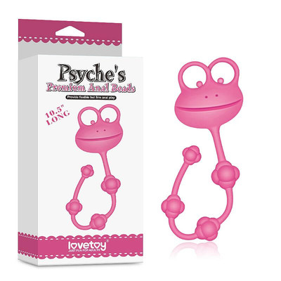 Foto 1 do produto Lovetoy Psyche's Premium Anal Beads - Bolinha Tailandesa em Silicone em Tamanho Gradativo | Cor: Rosa