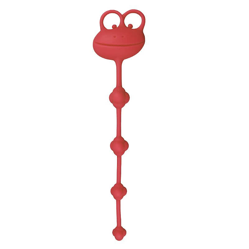 Lovetoy Psyche's Premium Anal Beads - Bolinha Tailandesa em Silicone em Tamanho Gradativo | Cor: Vermelho - 2