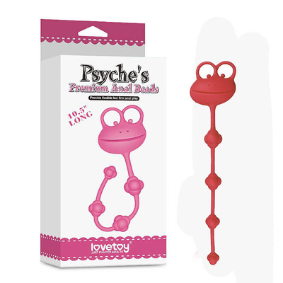 Foto 1 do produto Lovetoy Psyche's Premium Anal Beads - Bolinha Tailandesa em Silicone em Tamanho Gradativo | Cor: Vermelho