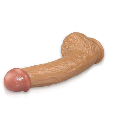 Foto 2 do produto Lovetoy Real Extreme - Prótese Peniana Realística com Base em Ventosa - 17 x 4,9 cm