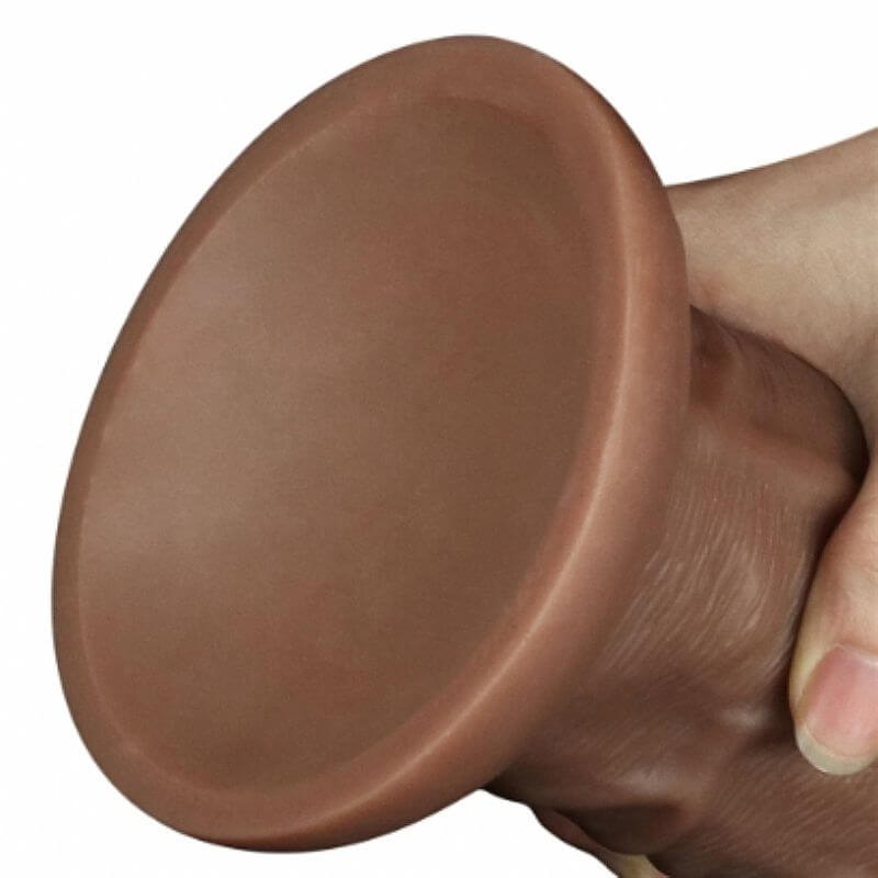 Prótese Realística com Glande Definida, Veias e Ventosa - Lovetoy Realistic Chubby Dildo - 22 x 6,5 cm - 4