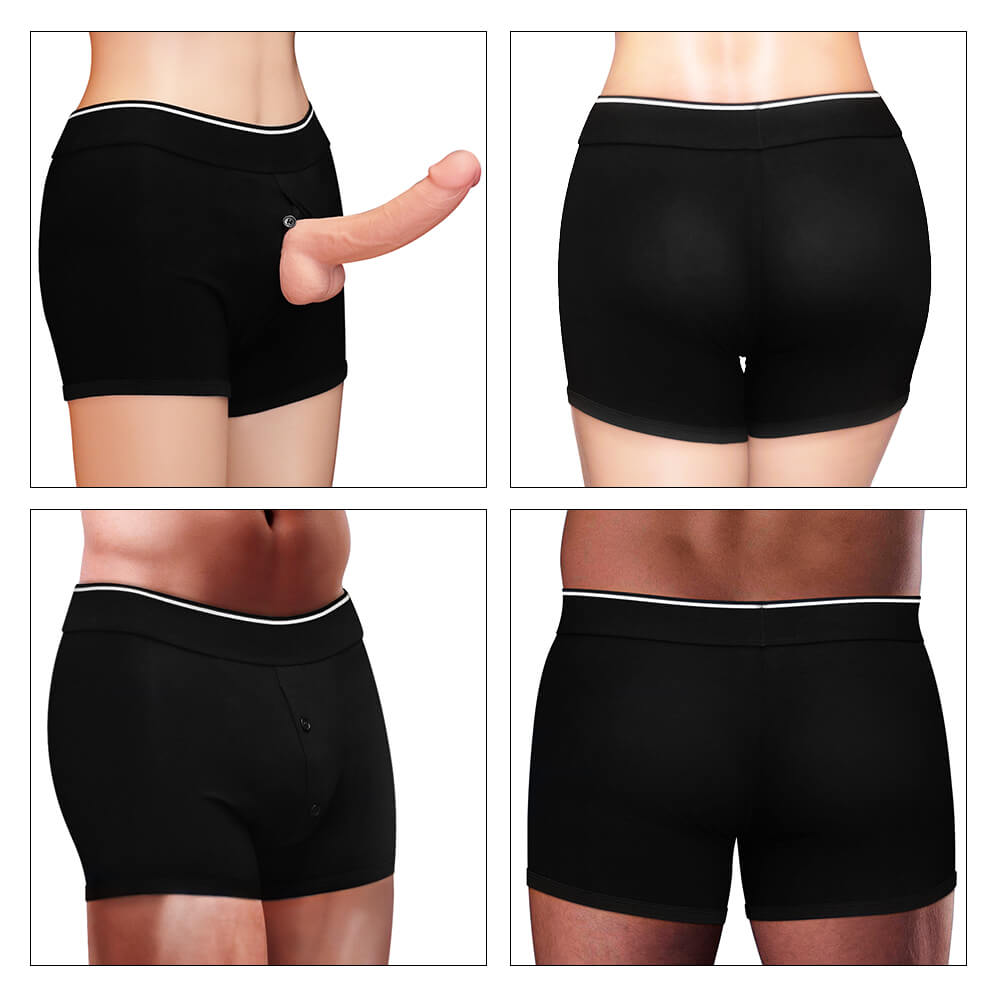 Lovetoy Rodeo - Cueca Boxer Unissex em Algodão com Anel Peniano - Veste GG e GGG - 15