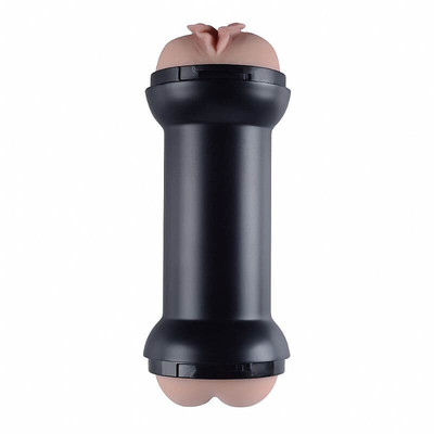 Foto 2 do produto Masturbador com Vagina, Ânus e Formato de Halter - Lovetoy Training Master - 21 x 7,6 cm