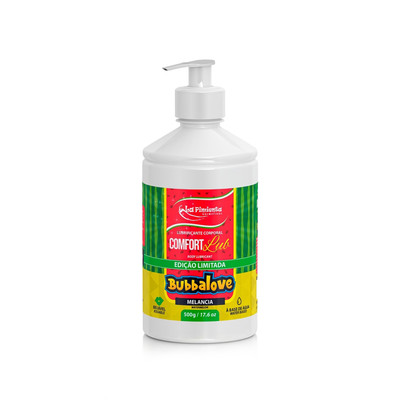 Foto 2 do produto Lubrificante Corporal à Base de Água Beijável - Confort Lub Bubbalove | 500g | Disponível em 2 Sabores
